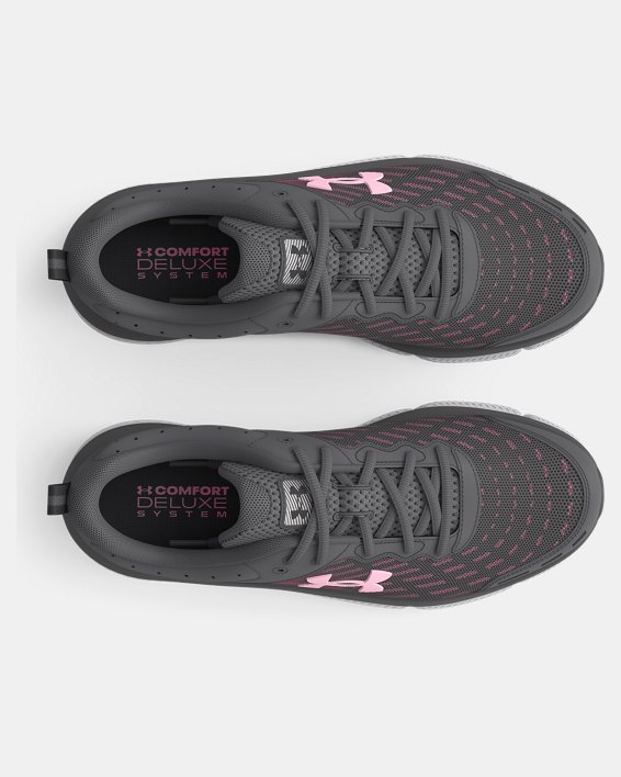 Women's UA Charged Assert 10 Running Shoes in Gray image number 2